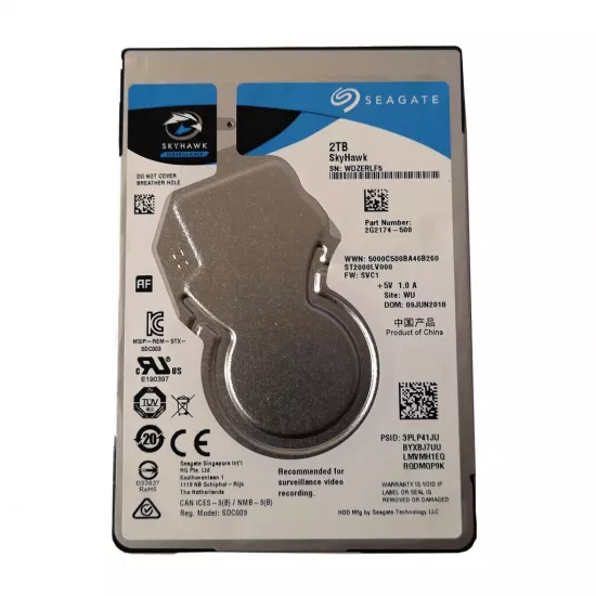 Seagate ST2000LV000 3.0 Surveillance 2TB HDD